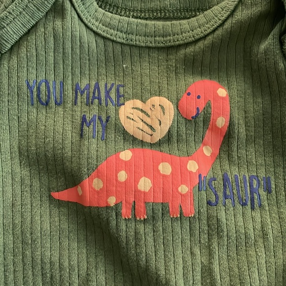 Little Boy Dinosaur Onesies - Picture 7 of 8